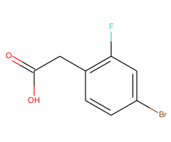 4-Bromo-2-fluorophenylacetic acid
