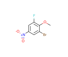 2-Bromo-6-fluoro-4-nitroanisole