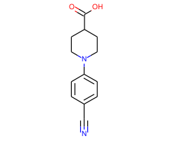 N-(4-Cyanophenyl)piperidine-4-carboxylic acid
