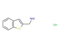 Benzo[ b ]thiophen-2-ylmethyl-ammonium; chloride