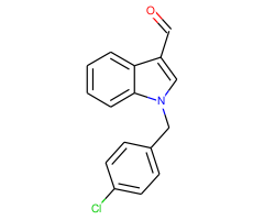 1-(4-Chloro-benzyl)-1 H -indole-3-carbaldehydeRussia