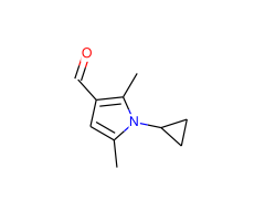 1-Cyclopropyl-2,5-dimethyl-1 H -pyrrole-3-carbaldehyde