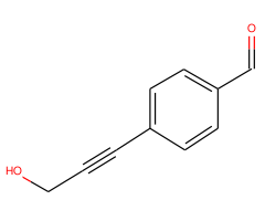 4-(3-Hydroxy-prop-1-ynyl)-benzaldehyde
