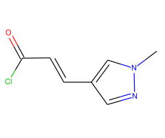 3-(1-Methyl-1H-pyrazol-4-yl)acryloyl chloride
