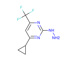 (4-Cyclopropyl-6-trifluoromethyl-pyrimidin-2-yl)-hydrazine