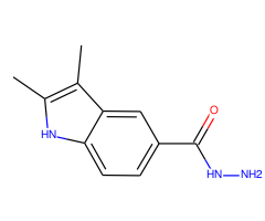 2,3-Dimethyl-1 H -indole-5-carboxylic acid hydrazide