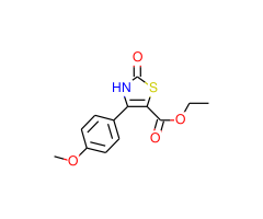 4-(4-Methoxy-phenyl)-2-oxo-2,3-dihydro-thiazole-5-carboxylic acid ethyl ester
