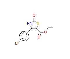 4-(4-Bromo-phenyl)-2-oxo-2,3-dihydro-thiazole-5-carboxylic acid ethyl ester