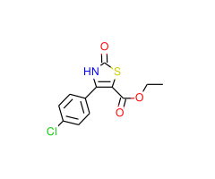 4-(4-Chloro-phenyl)-2-oxo-2,3-dihydro-thiazole-5-carboxylic acid ethyl ester