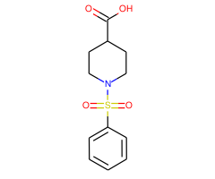 1-Benzenesulfonyl-piperidine-4-carboxylic acid