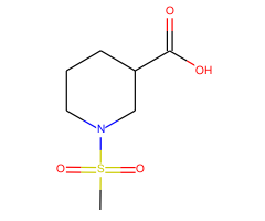 1-Methanesulfonyl-piperidine-3-carboxylic acid