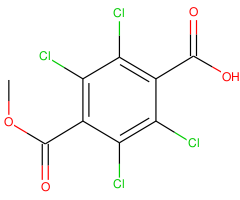 Monomethyltetrachloroterephthalate