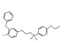 Silafluofen ,100 g/mL in Methanol