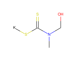 Potassium n-hydroxymethyl-n-methyl dithiocarbamate,100 g/mL in Acetonitrile