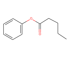 Phenyl valerate,100 g/mL in Methanol