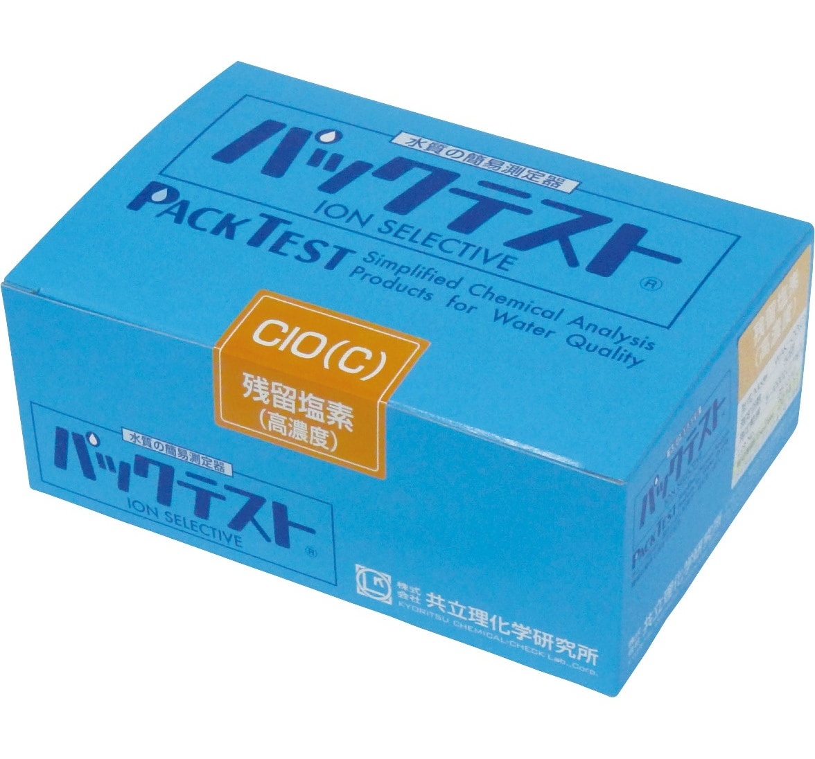 PACKTEST余氯(高浓度),水质简易测定试剂盒图片
