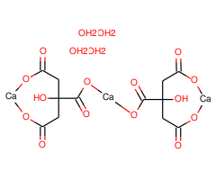 Calcium citrate tetrahydrate