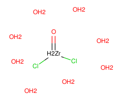 Zirconium dichloride oxide octahydrate