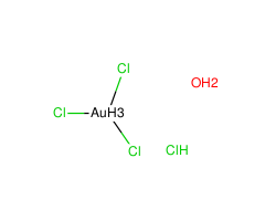 Gold(III) chloride hydrate, reagent grade, Au  47.5%