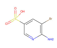 6-Amino-5-bromo-3-pyridine sulfonic acid
