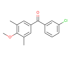 3-Chloro-3',5'-dimethyl-4'-methoxybenzophenone