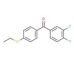 3,4-Difluoro-4'-(ethylthio)benzophenone