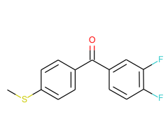 3,4-Difluoro-4'-(methylthio)benzophenone