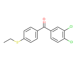 3,4-Dichloro-4'-(ethylthio)benzophenone