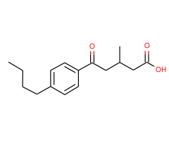5-(4-n-Butylphenyl)-3-methyl-5-oxovaleric acid