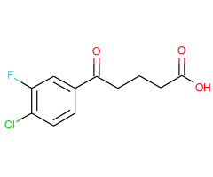 5-(4-Chloro-3-fluorophenyl)-5-oxovaleric acid