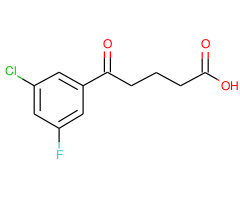 5-(3-Chloro-5-fluorophenyl)-5-oxovaleric acid