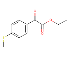 Ethyl 4-thiomethylbenzoylformate