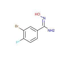 3-Bromo-4-fluorobenzamidoxime