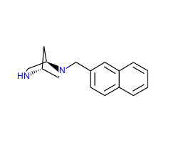 (1S,4S)-2-Naphthalen-2-ylmethyl-2,5-diaza-bicyclo[2.2.1]heptane di-trifluoro-acetic acid