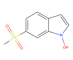 1-Hydroxy-6-(methylsulfonyl)indole