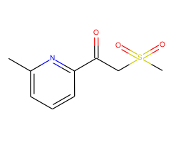 1-(6-Methylpyridin-2-yl)-2-(methylsulfonyl)ethanone