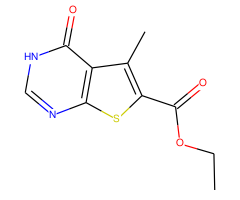 Ethyl 5-methyl-4-oxo-3,4-dihydrothieno[2,3-d]-pyrimidine-6-carboxylate