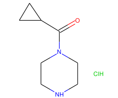 1-Cyclopropyl-2-piperazin-1-yl methanone hydrochloride
