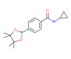 N-(Cyclopropyl)-4-(4,4,5,5-tetramethyl-1,3,2-dioxaborolan-2-yl)benzamide