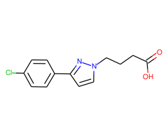 4-[3-(4-Chlorophenyl)-1H-pyrazol-1-yl]butyric acid