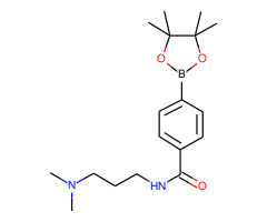 N-(3-Dimethylaminopropyl)-4-(4,4,5,5-tetramethyl-1,3,2-dioxaborolan-2-yl)benzamide