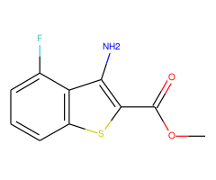Methyl 3-amino-4-fluorobenzo[b]thiophene-2-carboxylate