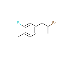 2-Bromo-3-(3-fluoro-4-methylphenyl)-1-propene