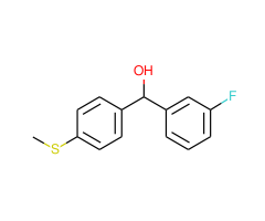 3-Fluoro-4'-(methylthio)benzhydrol