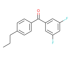 3,5-Difluoro-4'-n-propylbenzophenone