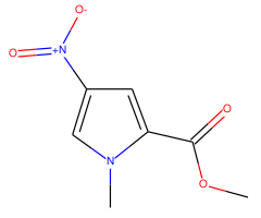 Methyl-4-nitro-1-methyl pyrrole-2-carboxylate