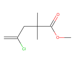 METHYL 4-CHLORO-2,2-DIMETHYL-4-PENTENOATE