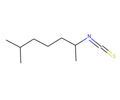 6-Methyl-2-heptyl isothiocyanate