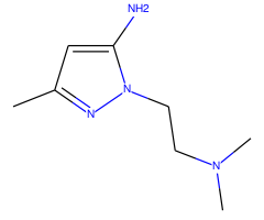 2-(2-Dimethylaminoethyl)-5-methyl-2H-pyrazol-3-ylamine