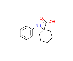 1-Phenylamino-cyclohexanecarboxylic acid